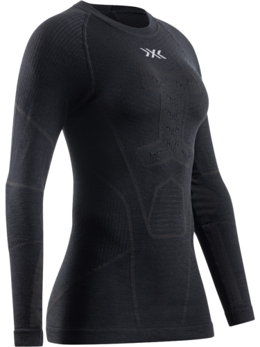 Koszulka termoaktywna damska z długim rękawem X-Bionic Symbio czarna