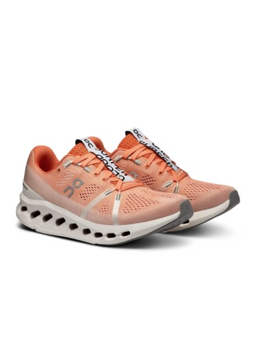 Buty damskie On Running Cloudsurfer pomarańczowe