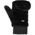 Rękawice damskie Reusch Lady Faux Fur Hood Glove black